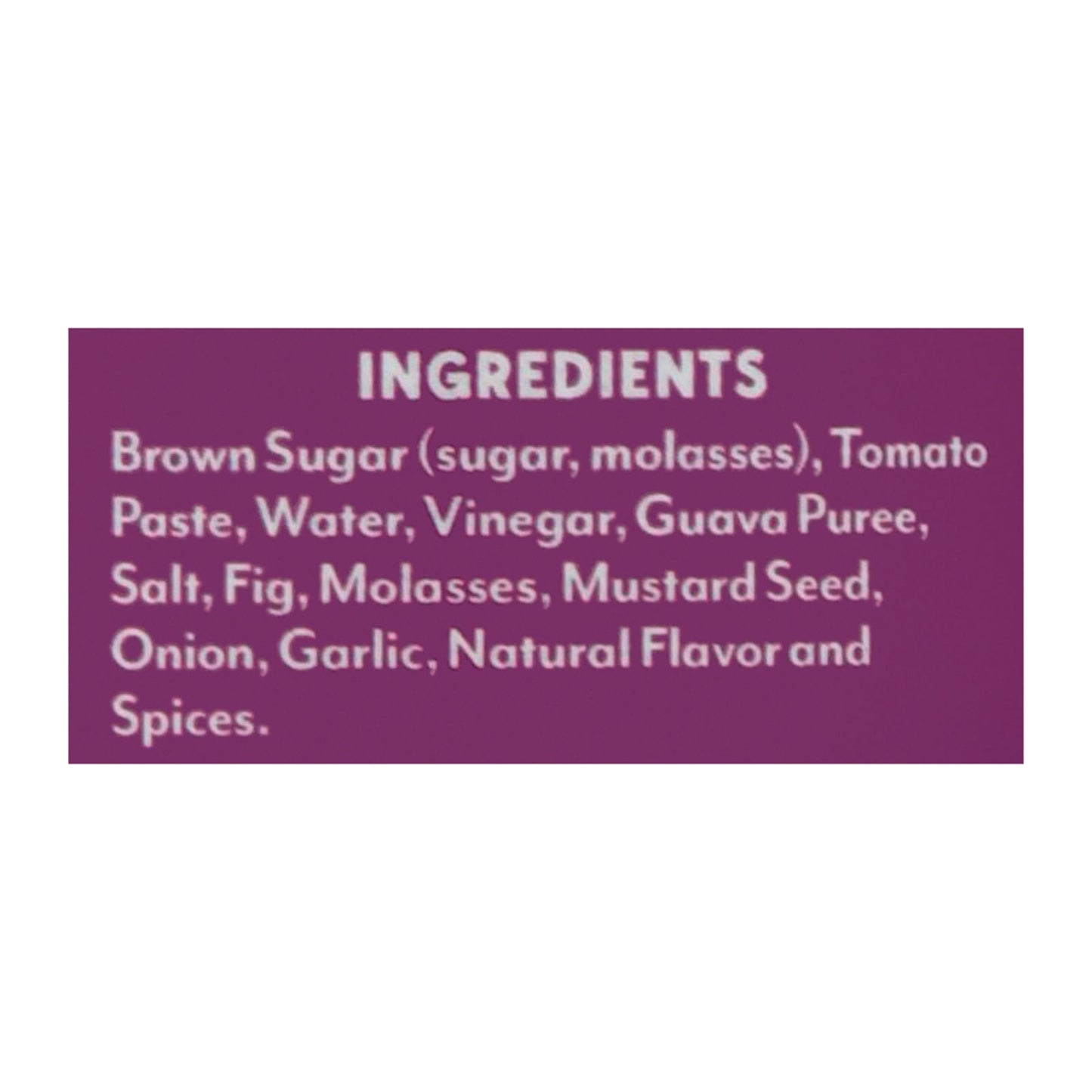 Skinny Latina - Premium Guava Fig BBQ Sauce - 12 Oz. Bottles (Case of 6)