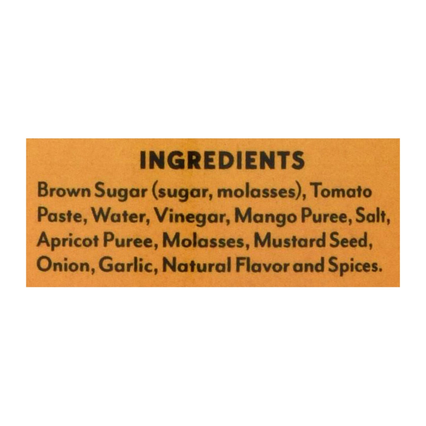 Skinny Latina BBQ Sauce, Mango Apricot, 6 - 12 oz Bottles