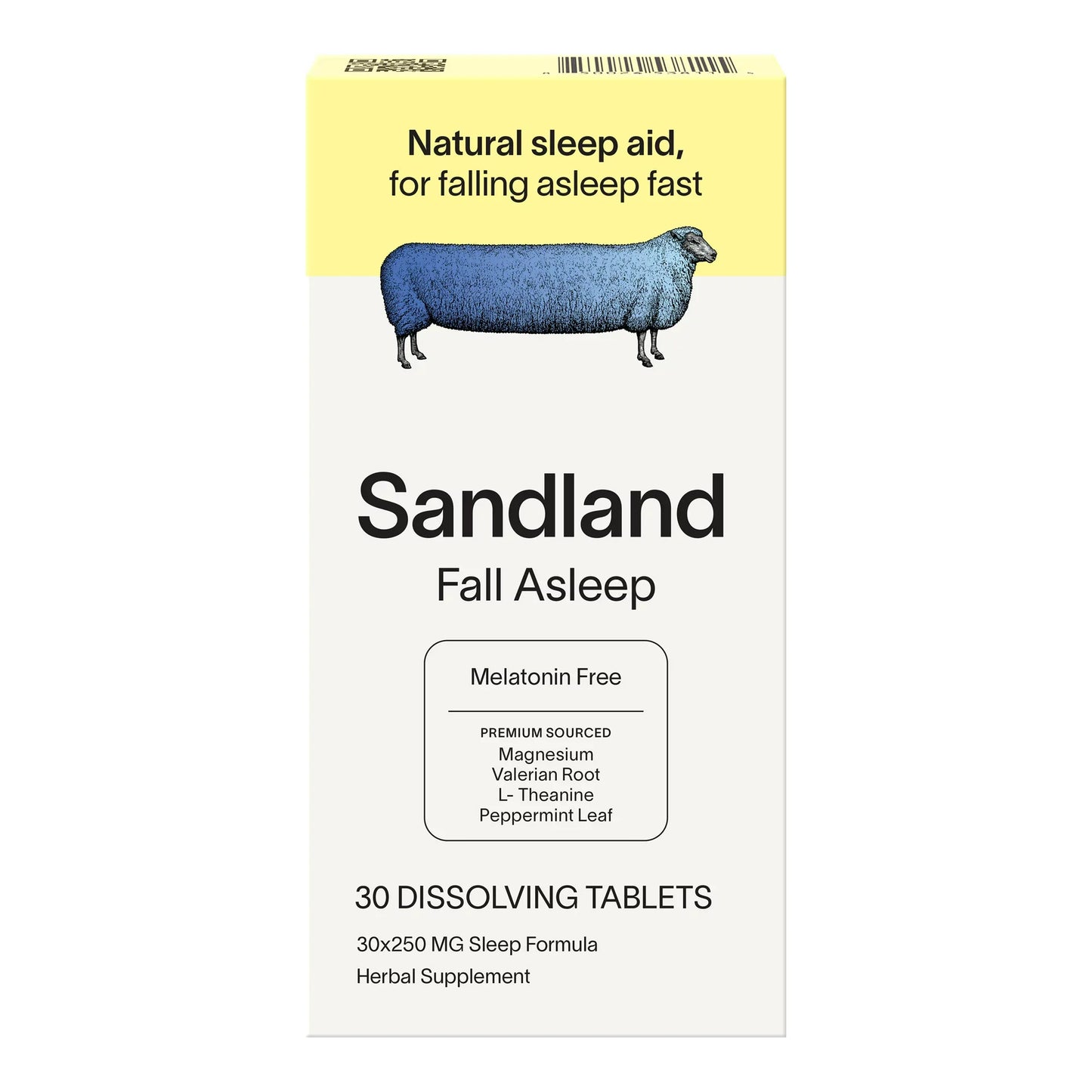 Sandland Fall Asleep Supplement - 30 Count