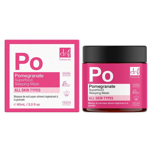 Doctor Botanicals Power of Sleep Mask: Pomegranate | 2 Fl. Oz.