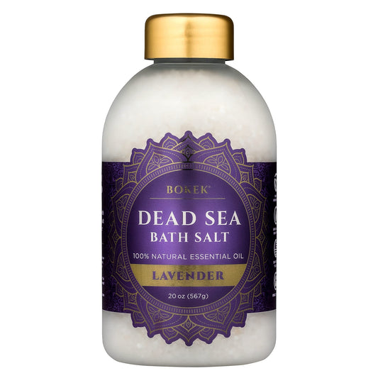 Bokek Dead Sea Lavender Bath Salt, 1 x 21oz Pack