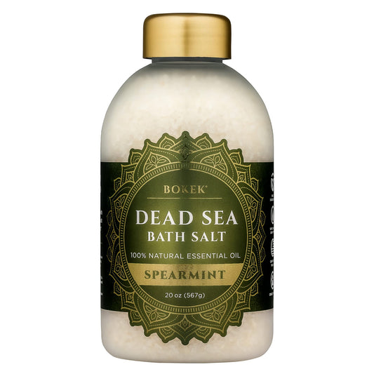 Bokek Dead Sea Bath Salt with Spearmint, 21 oz.