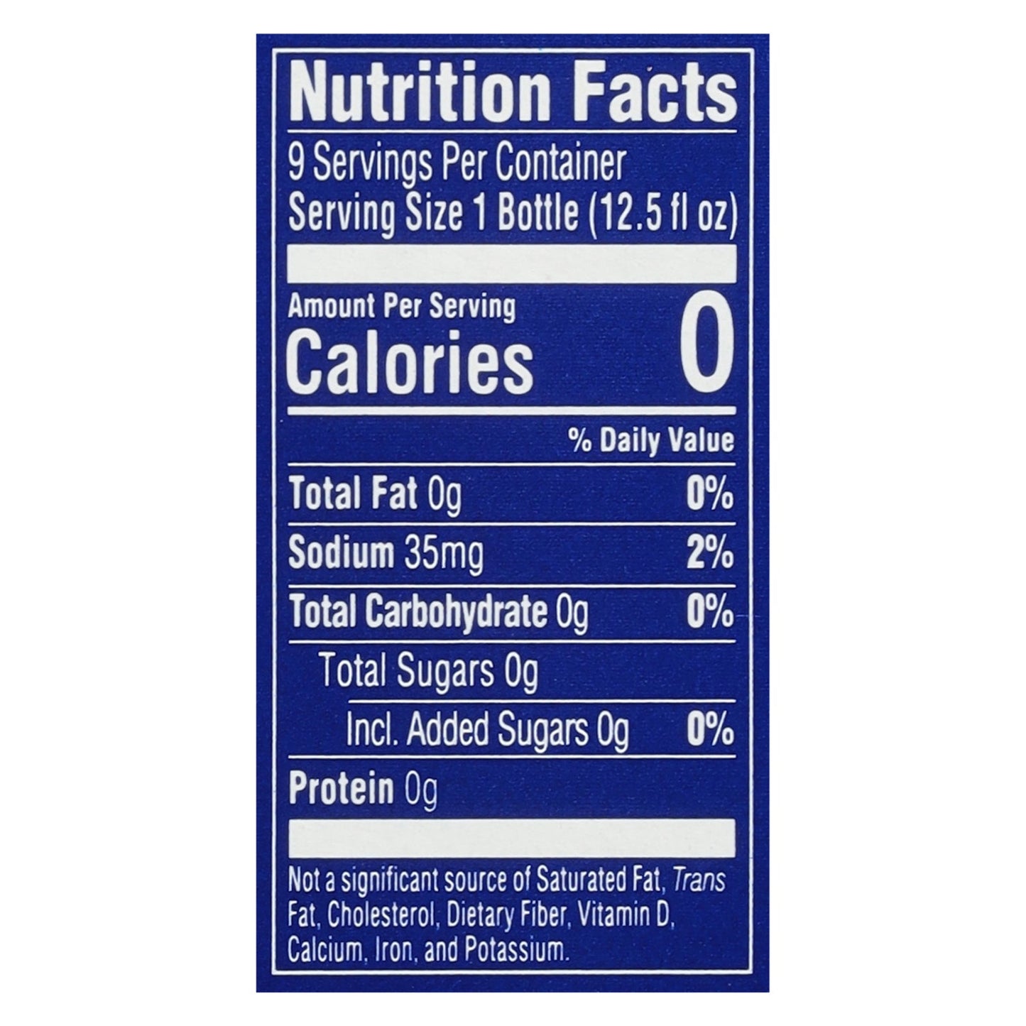 Mineragua Sparkling Water Plain - Refreshing Mineral Water, 12.5 oz (9-Pack)