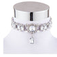 Ocean Goddess Crystal Choker Necklace