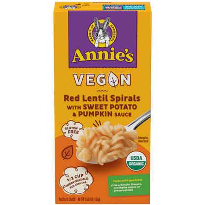 Annie's Homegrown Real Lentil Sweet Potato Mac & Cheese (Pack of 8 - 5.5 Oz.)