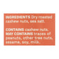Fix & Fogg Creamy Cashew Butter, Pack of 6 - 10 Oz Jars