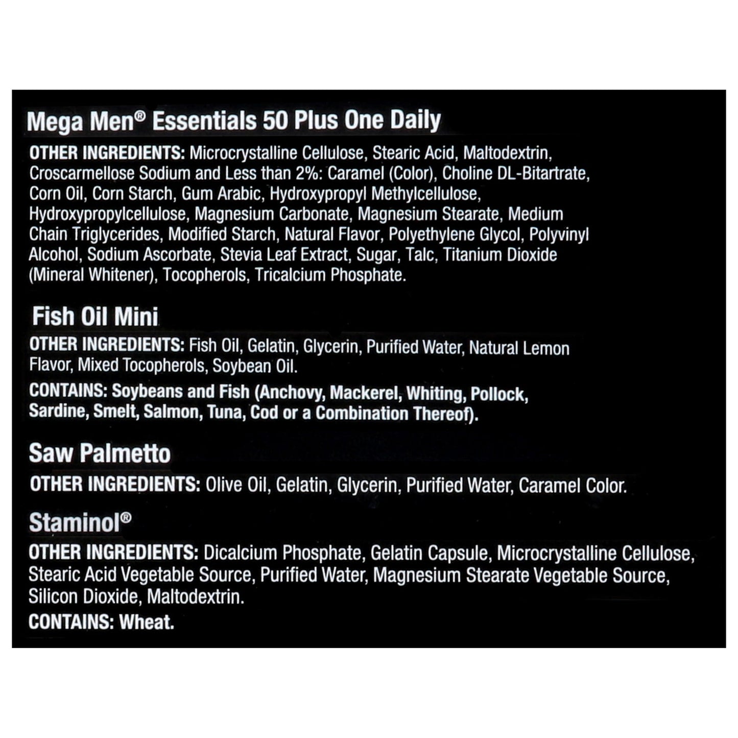 Gnc - Vitapak Mega Men 50 Plus - Case Of 3-30 Ct