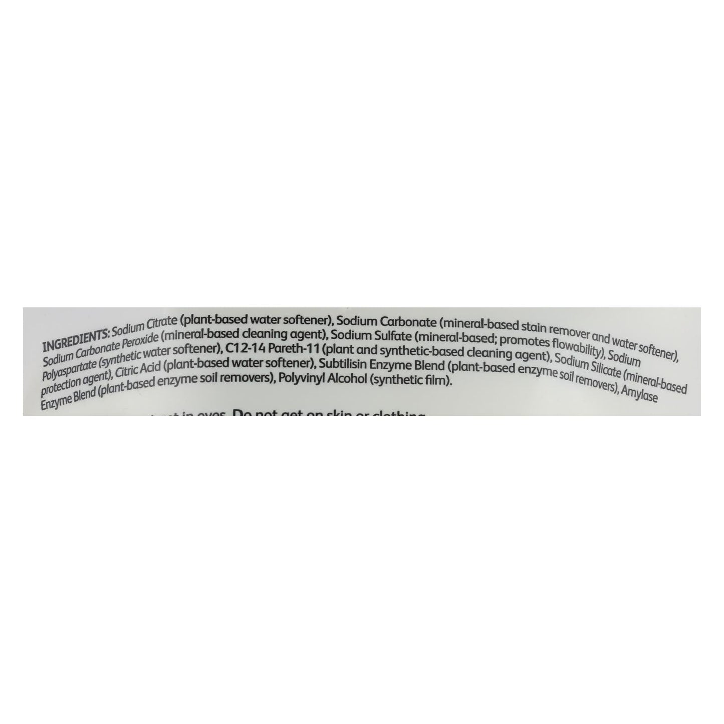 Citra-Solv Free & Clear Natural Dishwasher Detergent Pacs for Spotless Dishes - 8 Pacs, 12.7 oz.