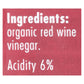 Fini Vinegar, Red Wine, Case of 6 x 8.45 Oz.