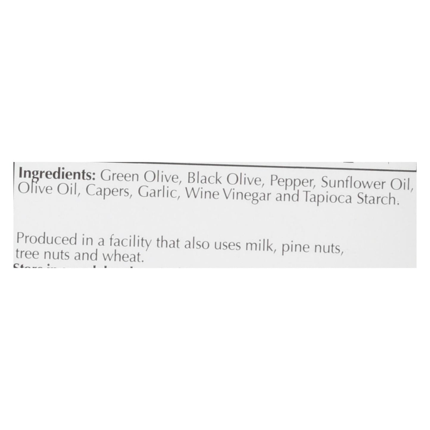 Cucina & Amore Black Olive Bruschetta - Case of 6 - 7.9 Oz