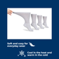 Men's Ultra-Soft Upper Calf Diabetic Socks (4 Pair)