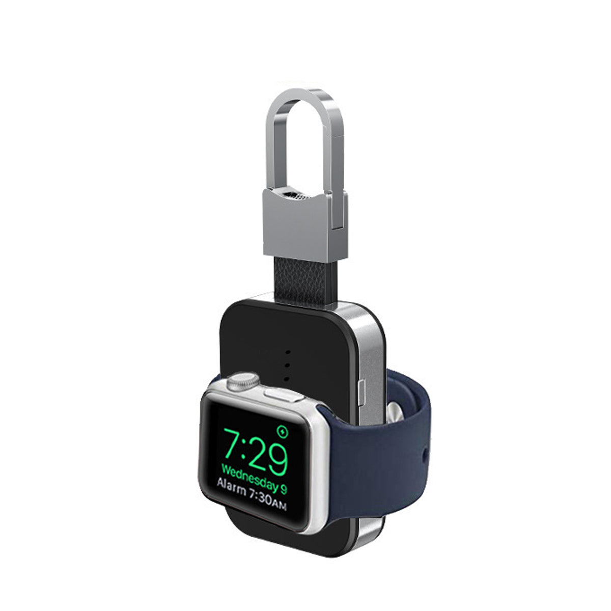 Apple Watch Wireless Charger Power Bank On Key Chain by VistaShops