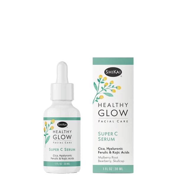 Shikai Super C+ Facial Serum, Brightening & Hydrating, 1 Fl. Oz.
