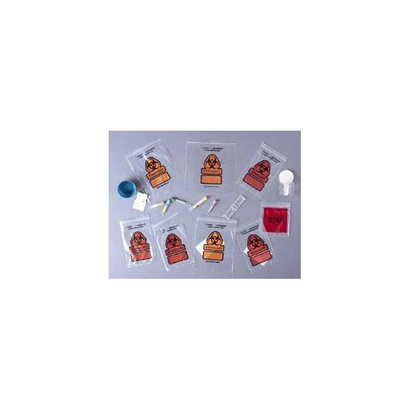 rd Plastics Q38 - Pharmacy Bag 4 X 6 Inch Clear Zip Closure