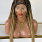 Ready to ship - Tribal Cornrow lace Frontal braided wig