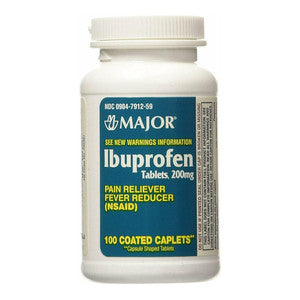 Major® Ibuprofen – $200 \text{ mg}$ – 100 Capsules