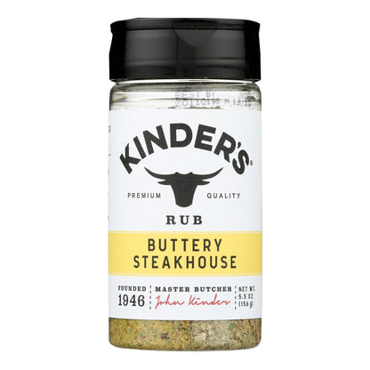 Kinder's Buttery Steakhouse Seasoning - 6 Pack (5.5 Oz Each)