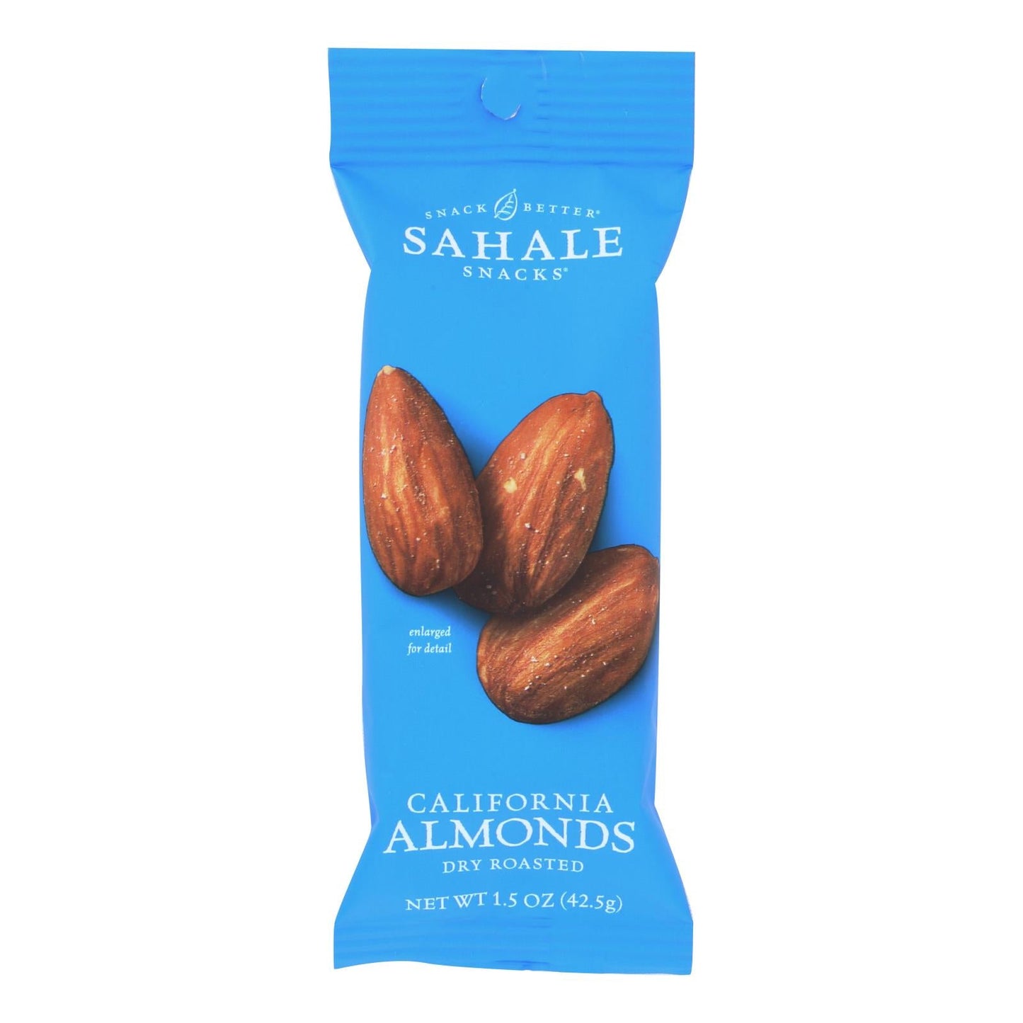 Sahale Snacks Dry Roasted California Almonds with Sea Salt, Gluten-Free, Non-GMO, 1.5 Oz (Case of 9)