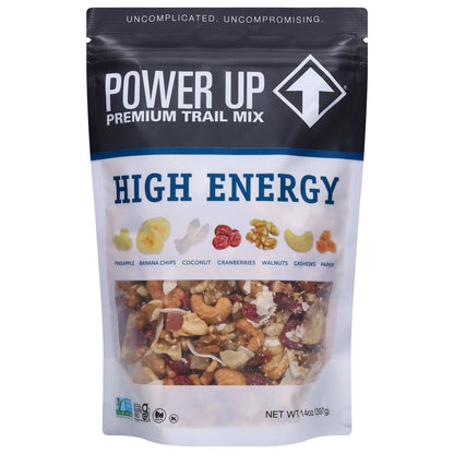 Gourmet Nut Power Up High Energy Trail Mix, 14 oz, Case of 6
