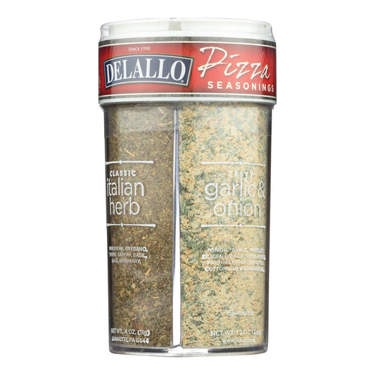 Deallo 4-in-1 Italian Pizza Seasonings Blend, Wheat-Free, 3.2 Oz (Case of 12)