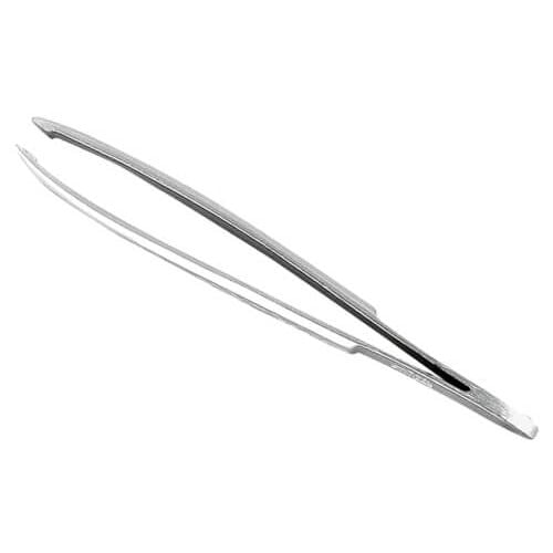 Credo Solingen Tweezers 3 Angled Mattverchromt