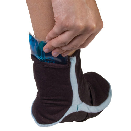 NatraCure Cold Therapy Socks for Plantar Fasciitis & Heel Pain Relief - Large/Extra Large (Pair)