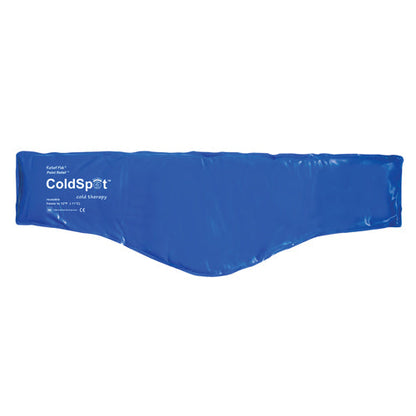 Reusable Heavy Duty Cold Pack for Neck - 6" x 23" Blue Vinyl - 30 Minute Cold Therapy