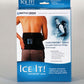Ice It! ColdCOMFORT Extra-Large Cold Therapy System - 9 x 20 Inch - with 3 Ice Packs, Strap & Cover