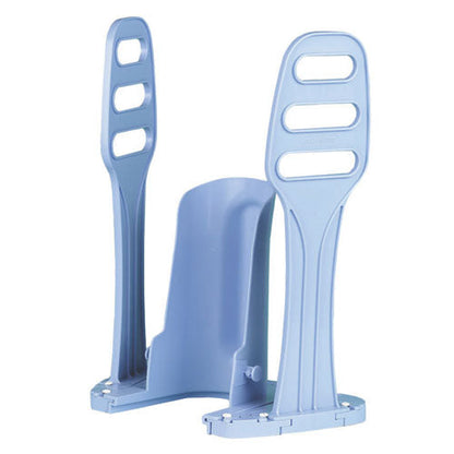 Stocking Aid with Heel Guide for Compression Hose - Easy On, Wide Cone, Long Handles
