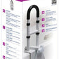 Adjustable Tub Rail Clamp-On Grab Bar - 14-17 Inch Height, 300 Lb Capacity