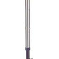 Heavy Duty Quad Cane, Chrome, Large Base, 500 lb Capacity, Adjustable Height