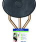 Adjustable Folding Cane Seat - Bronze - Lightweight Walking Stick with Comfortable Seat