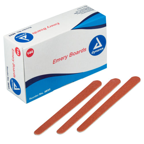 Emery Boards 4 5/8" - Dual Grit for Smooth Nails - Box of 144