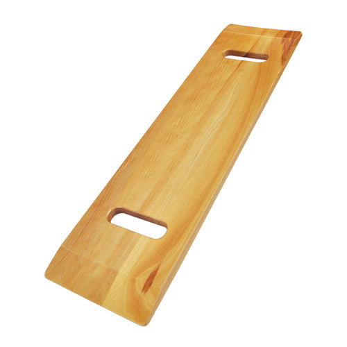 Slide On Over Transfer Board - 8 x 30 Hardwood Patient Mobility Aid