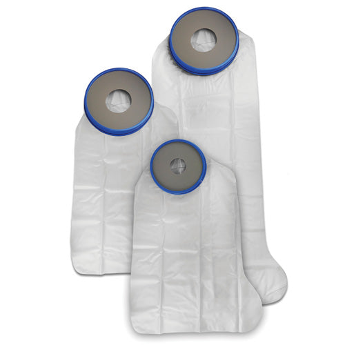 Waterproof Cast and Bandage Protector for Long Leg - Adult Size, Reusable Cover