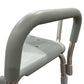 Bathroom Shower Chair with Back and Padded Arms - Adjustable Height, 300 lb Capacity - Cs/2