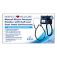Perfect Measure Aneroid Blood Pressure Monitor Kit with Stethoscope & Universal Cuff