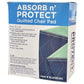 Blue Jay Reusable Absorbent Chair Pad 18 x 24 Navy Blue, 2-Pack