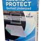 Reusable Incontinence Underpad 30 x 34 - Quilted, Absorbent Bed Protector