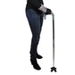 Stand Up Cane Tip - Quad Base - 3/4 Inch - Enhanced Traction & Stability