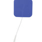Blue Jay Reusable TENS Electrodes 2x2 Square - Premium Self-Adhesive Pads - Pack of 4