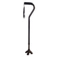 Blue Jay Quad Cane - Aluminum Offset Walking Cane with 30-39" Adjustable Height