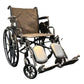 18" K3 Wheelchair with Elevating Leg Rests, Adjustable Seat Depth & Flip-Back Arms