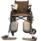 18" K3 Wheelchair with Elevating Leg Rests, Adjustable Seat Depth & Flip-Back Arms