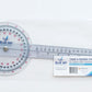 Take A Range Check 12" Plastic Goniometer - 360 Degree ISOM Scale for Physical Therapy