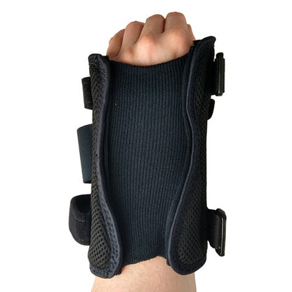 Blue Jay Deluxe Carpal Tunnel Wrist Brace - Right Hand, L/XL - Black
