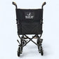 ROLL WITH ME 19" Steel Transport Wheelchair - Lightweight & Foldable