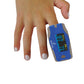 Pediatric Pulse Oximeter with OLED Screen - SpO2, PR Monitoring - Includes Batteries