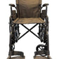 ROLL WITH ME 18" Standard Wheelchair with Flip-Up Desk Arms and Swing-Away Footrests