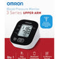 OMRON 3 Series Wireless Upper Arm Blood Pressure Monitor - Advanced Accuracy, Irregular Heartbeat Detection